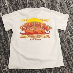 Vintage 1985 Lahaina Bay Canoe Club Maui Hawaii Top